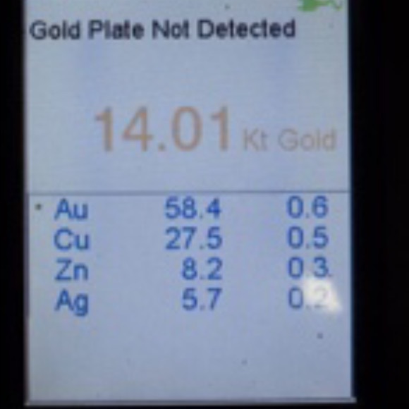 Preloved 14K Pink Purple Spinel Drop Earrings - Picture 3 of 6